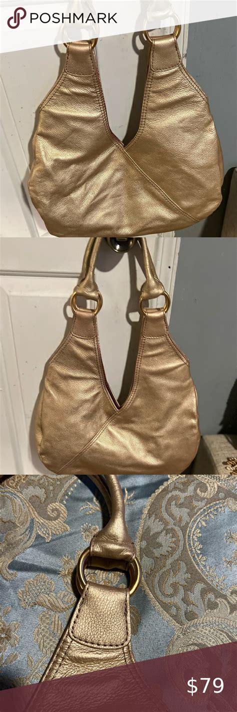 Small Tote Shiny Lambskin & Gold.